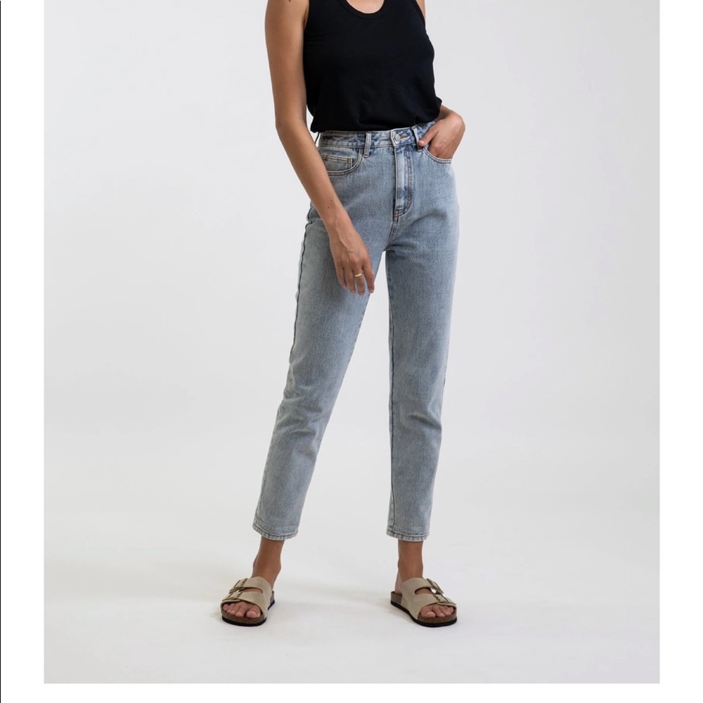 Rhythm Classic high rise tapered jean